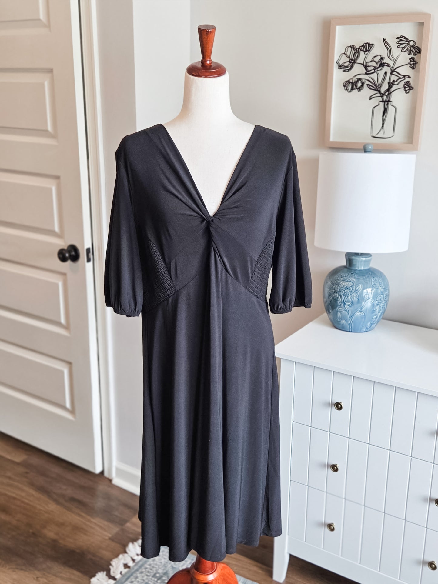 NWT Black Dress XL