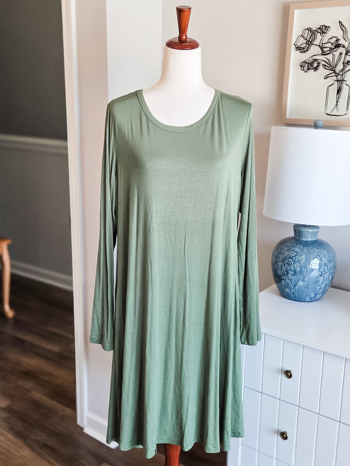 Green Dress XL