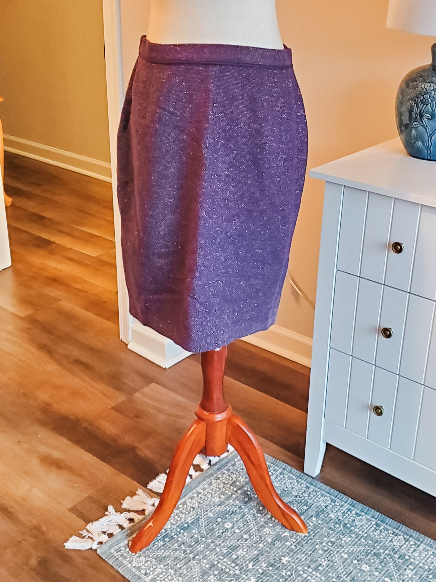 Purple Sparkly Skirt 4/6