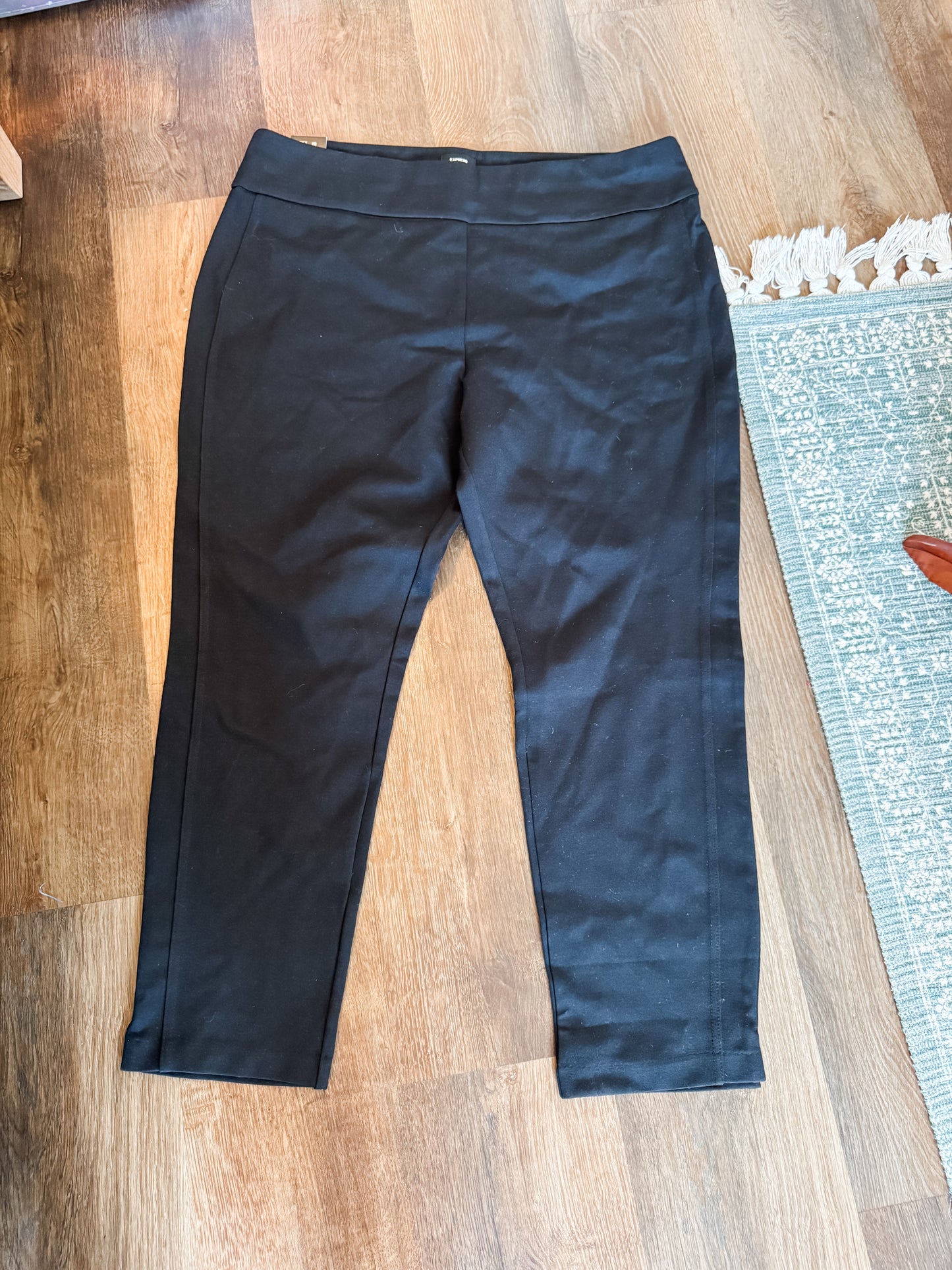 NWT Black Pull On Pants XL