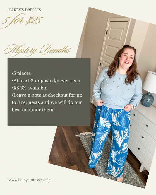 5 for $25 Mystery Bundles