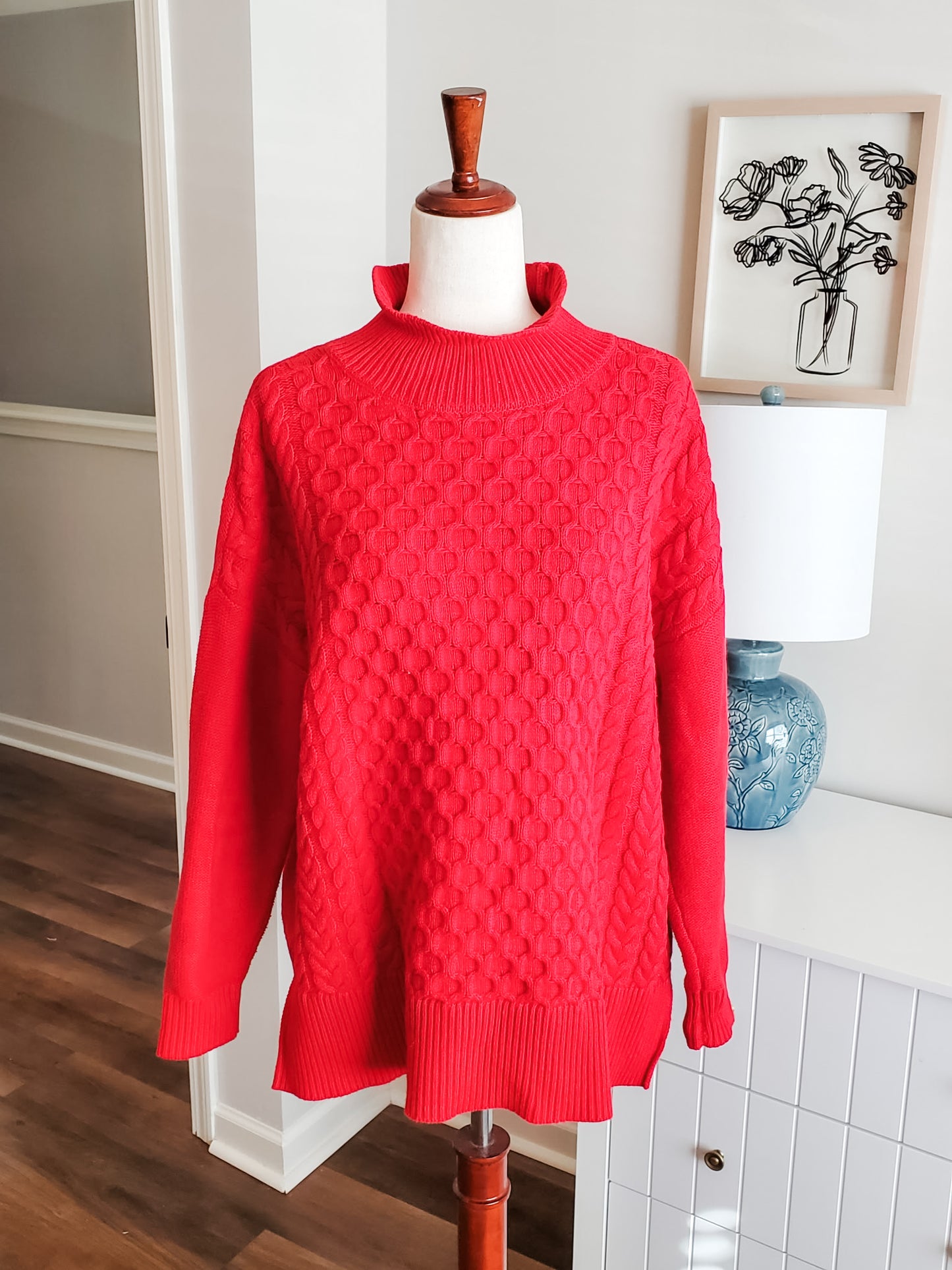 Red Sweater S