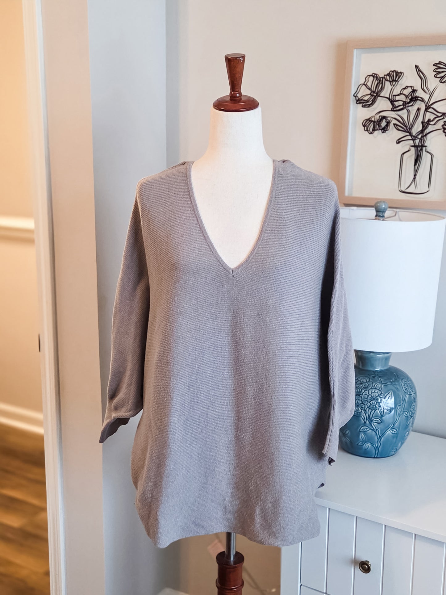 Brown Sweater 1X