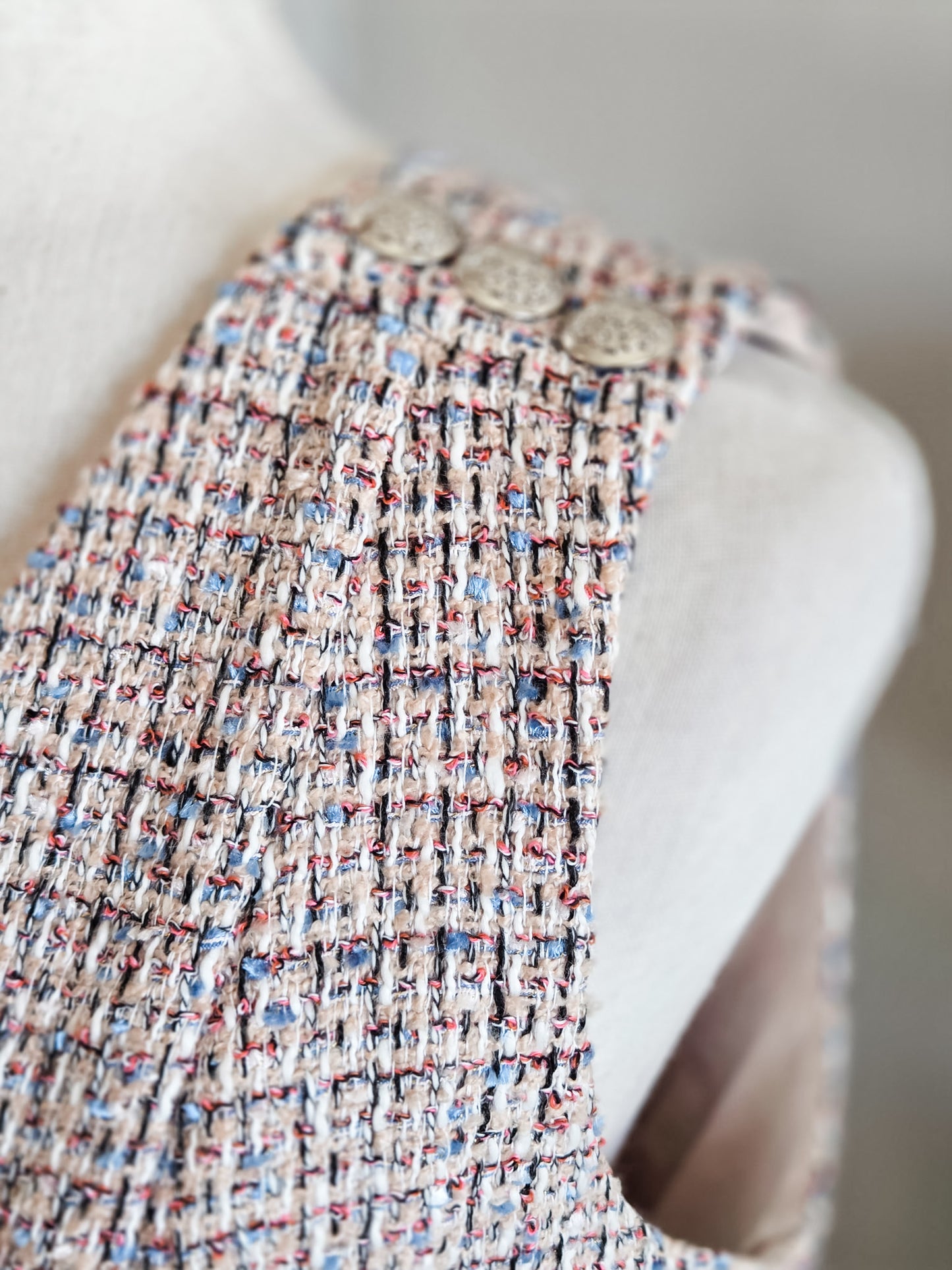 Tan Tweed Dress 4