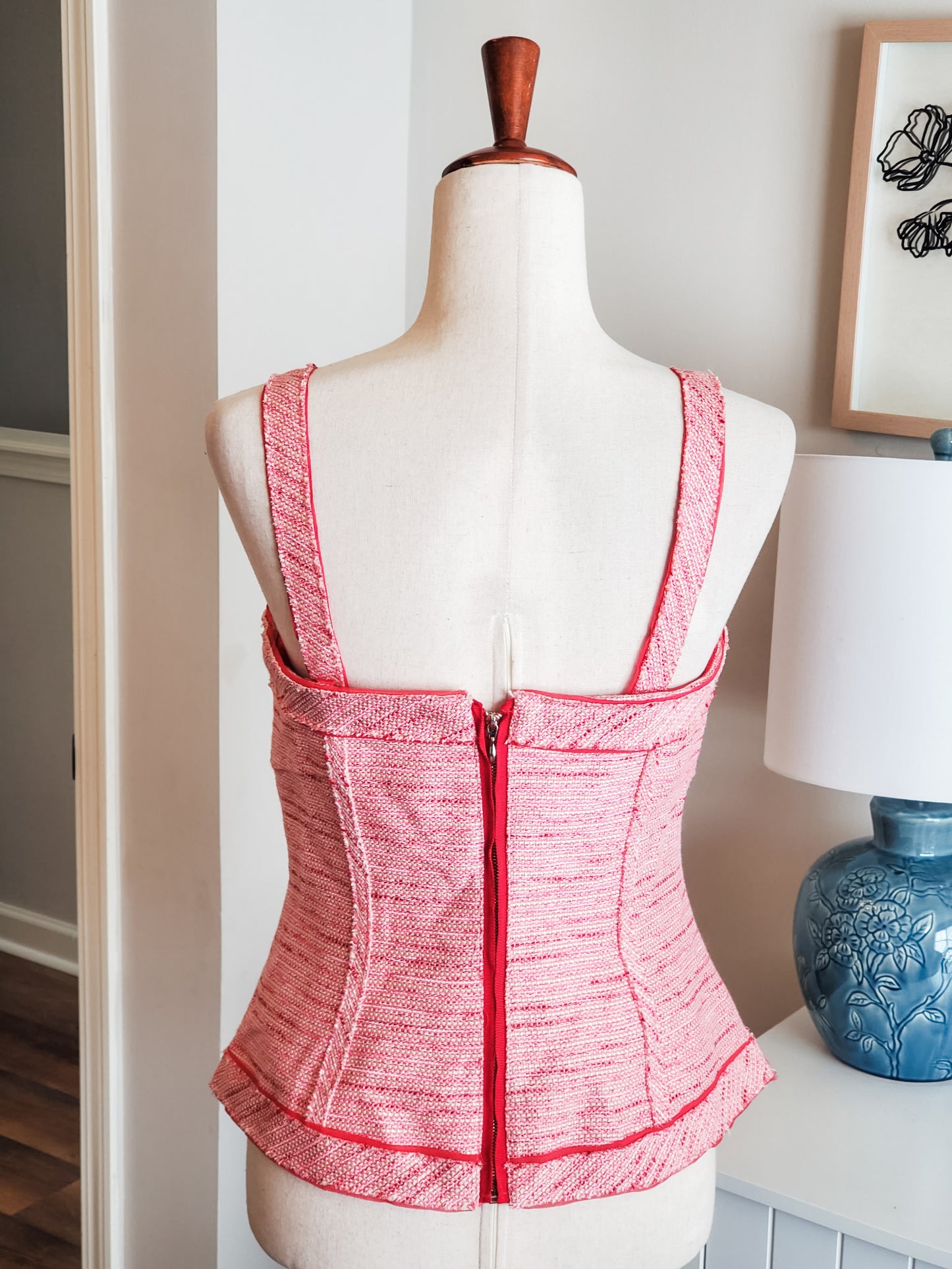 Pink Bustier Corset Top 6