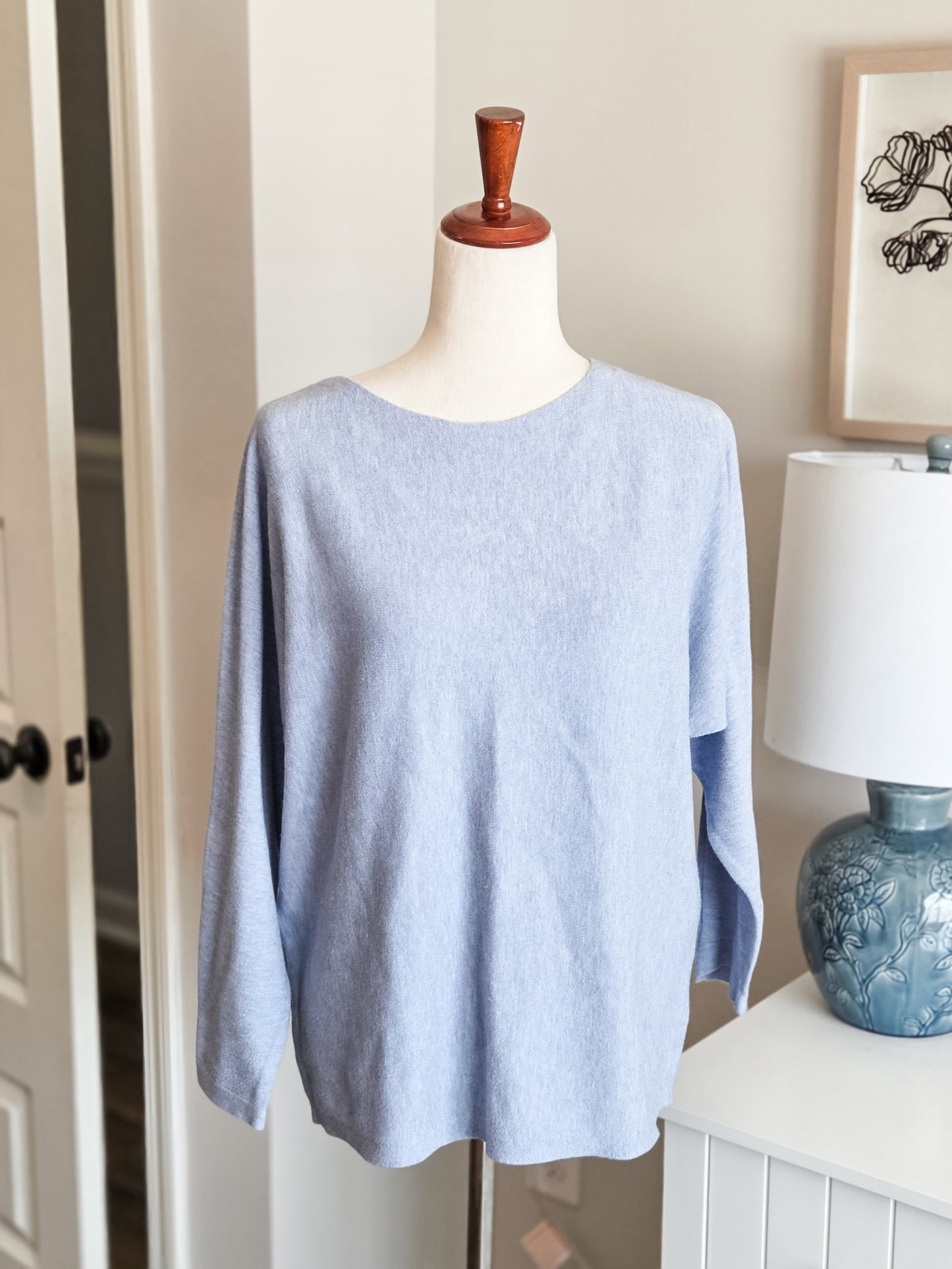 Blue Lightweight Sweater M