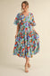 NEW Blue Multi Color Dress