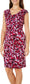 Pink Purple Print Dress 8