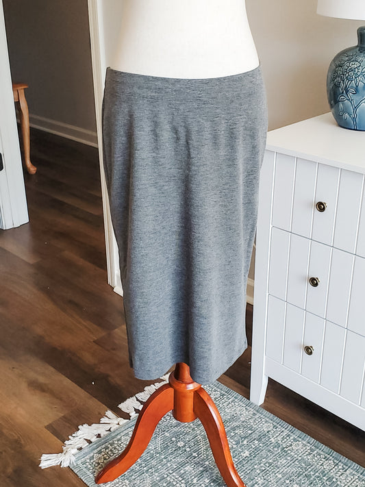 Gray Pencil Skirt M