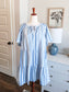 Blue Print Dress XL