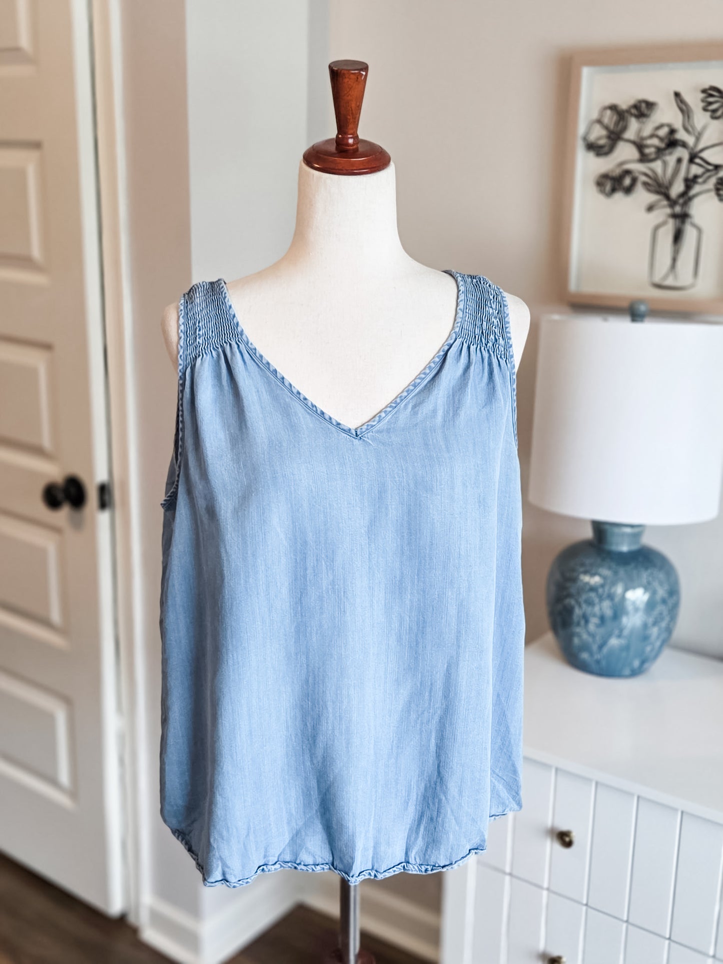 Chambray Tank L