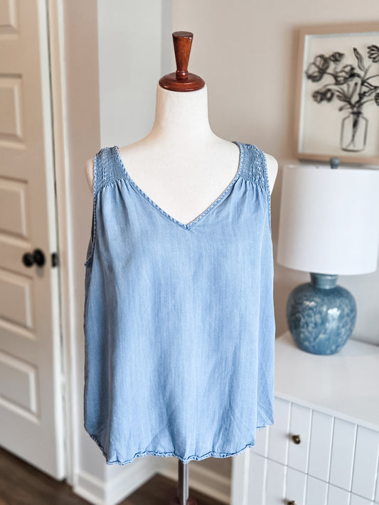 Chambray Tank L