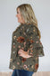 NWT Green Floral Top L