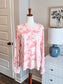Pink Tie Dye Rash Guard Top XXL