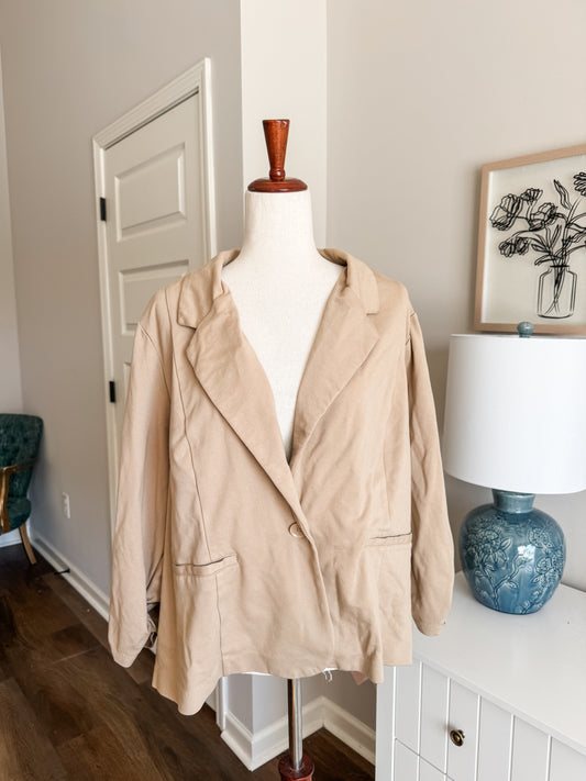 Tan Blazer 22/24W