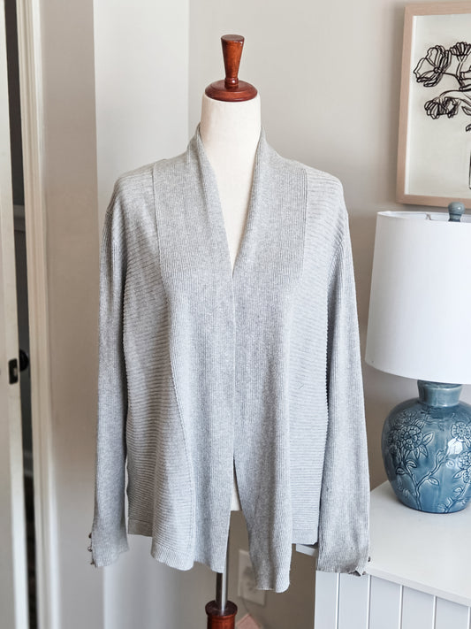 Gray Cardigan XL
