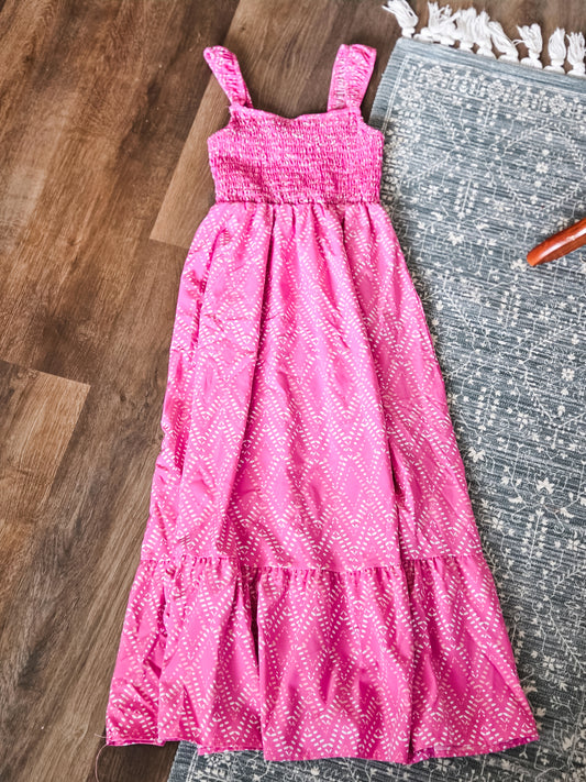Fuchsia Maxi Dress Youth S
