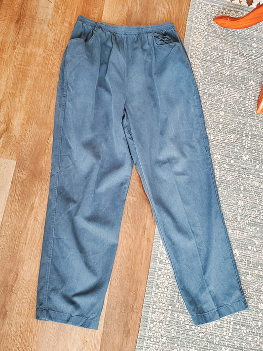 Vintage Dark Teal Pants L