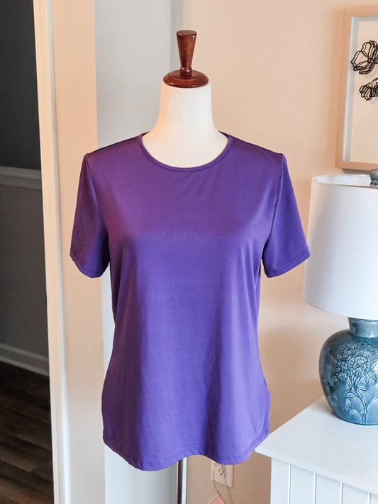 Purple Athletic Top L