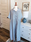 Gray Striped Dress XL-1X