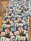 Gray Postage Stamp Leggings L-1X