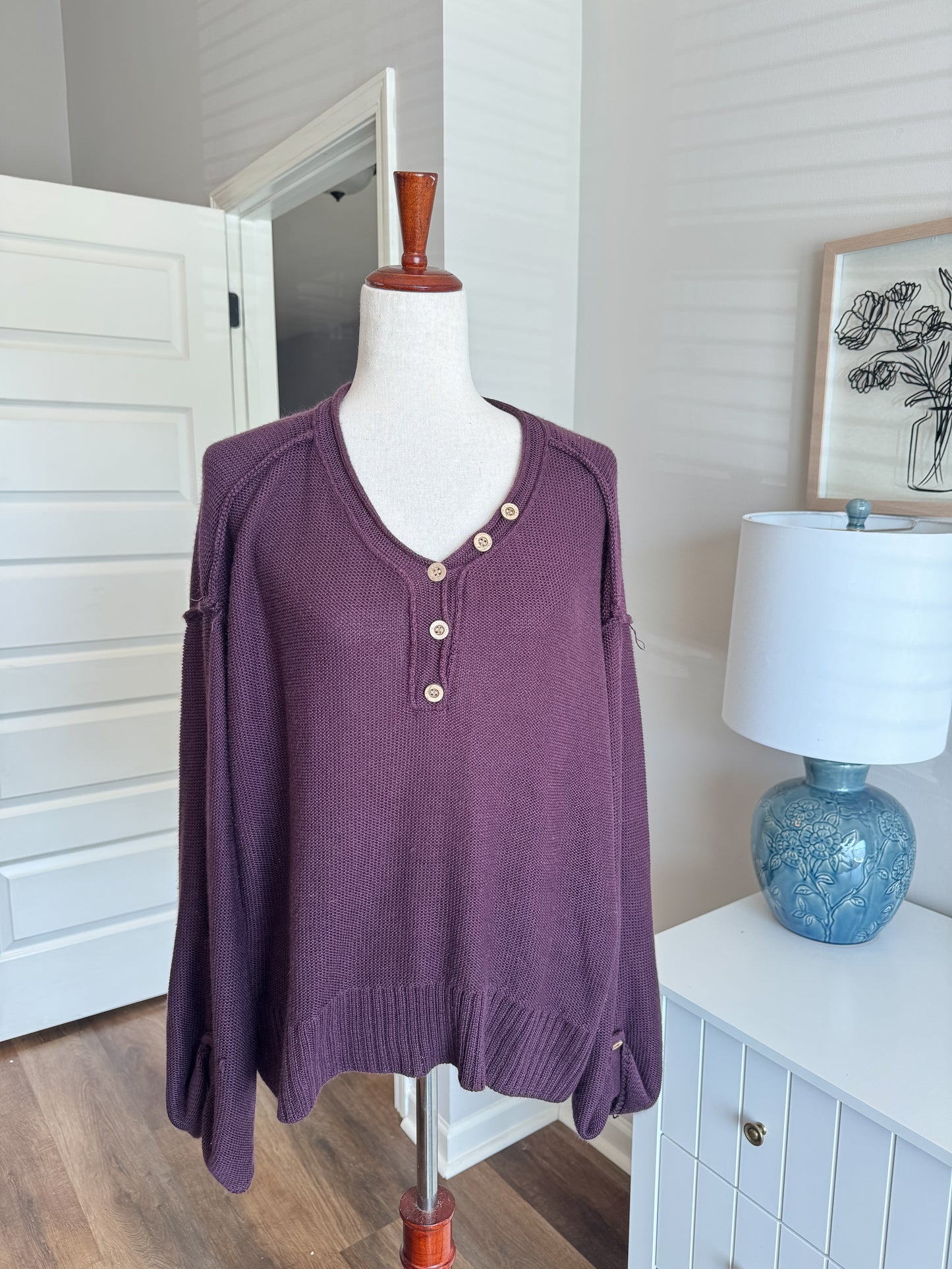 Purple Sweater L