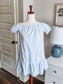 Blue White Striped Tunic XS