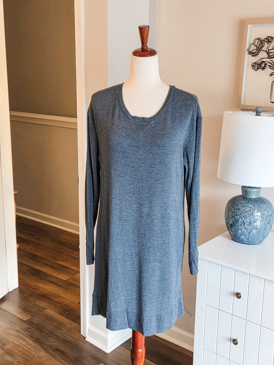 Blue Gray Dress M