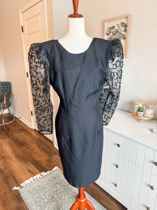 Black Vintage Dress 8