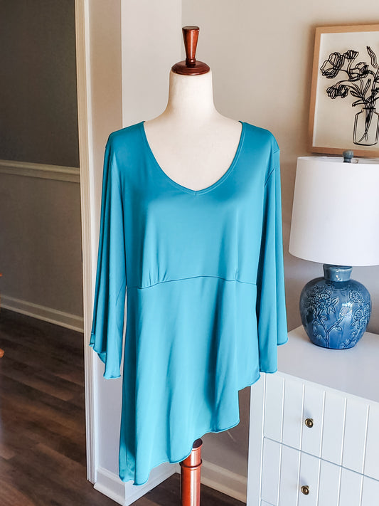 NWT Turquoise Top L