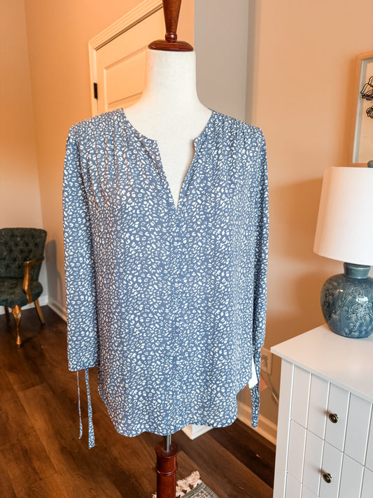 Blue Print Top S