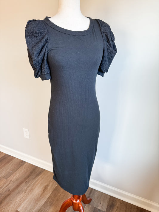 Black Fitted Dress S