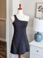 Black One Shoulder Dress XS