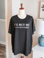 Black “5’2 But My Attitude 6’1” Tee 2-3X