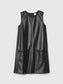 Black Faux Leather Dress Youth XXL