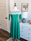 Green Retro Dress M/L