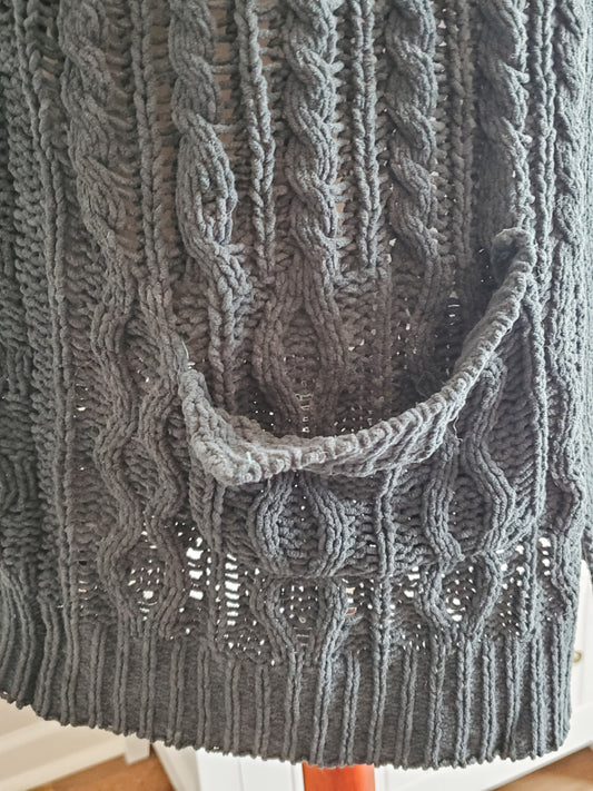 Dark Green Cardigan 0X