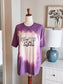 Purple “Spooky is My Aesthetic” Tee XL