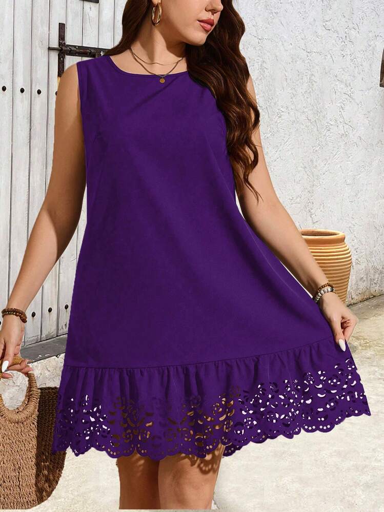 Purple Dress 1X