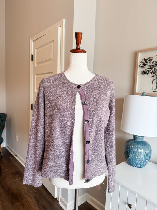 Dusty Purple Cardigan S