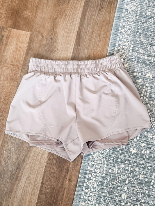 Brown Athletic Shorts S