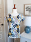 White Floral Top SP