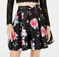 Black Floral Skirt 4/6