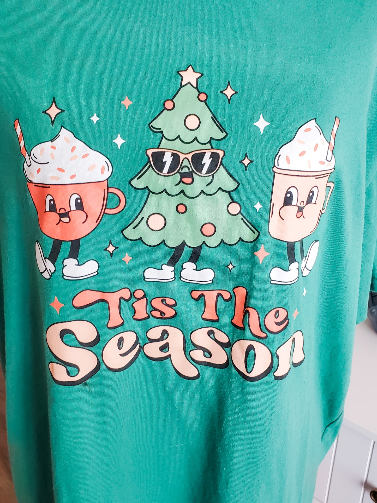 Green “Tis The Season” Tee XL