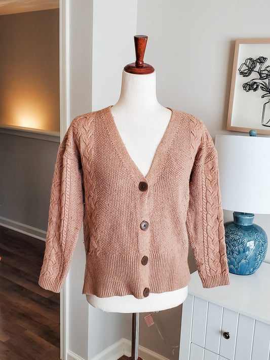 Brown Cardigan S