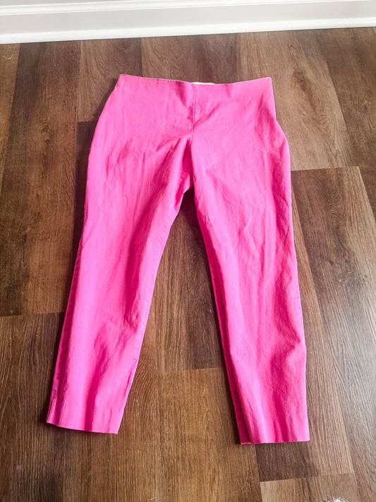 Pink Cropped Pants 12