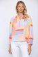 Patchwork Print Top M