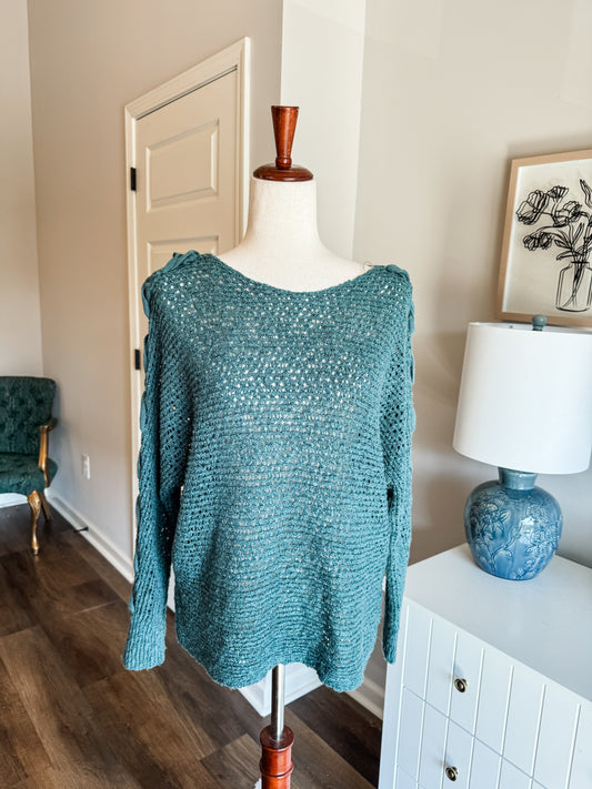 Teal Sweater M