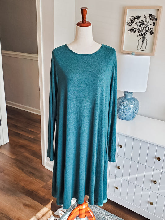 Hunter Green Dress XL Tall