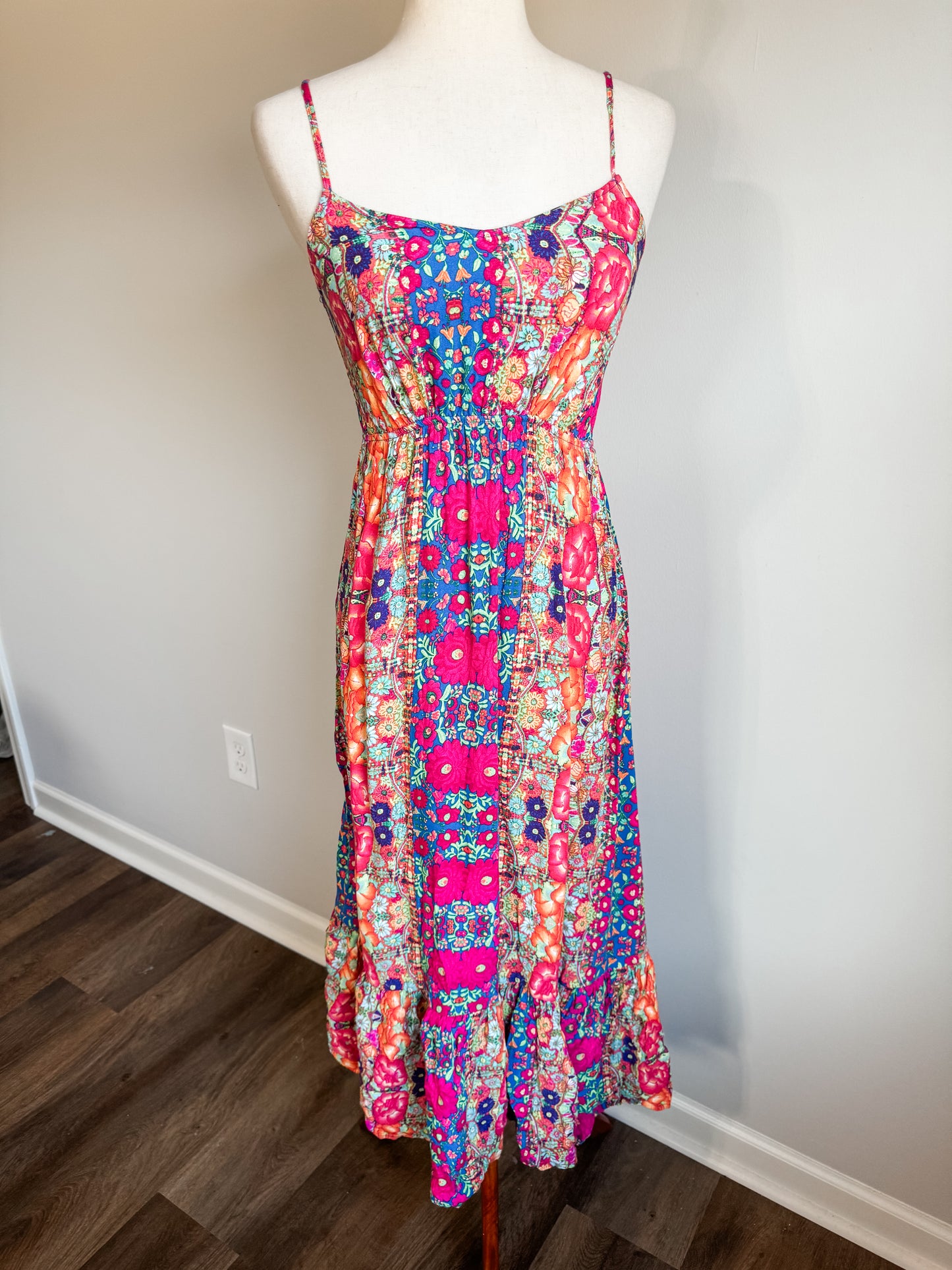 Multi Color Print Dress XS/S